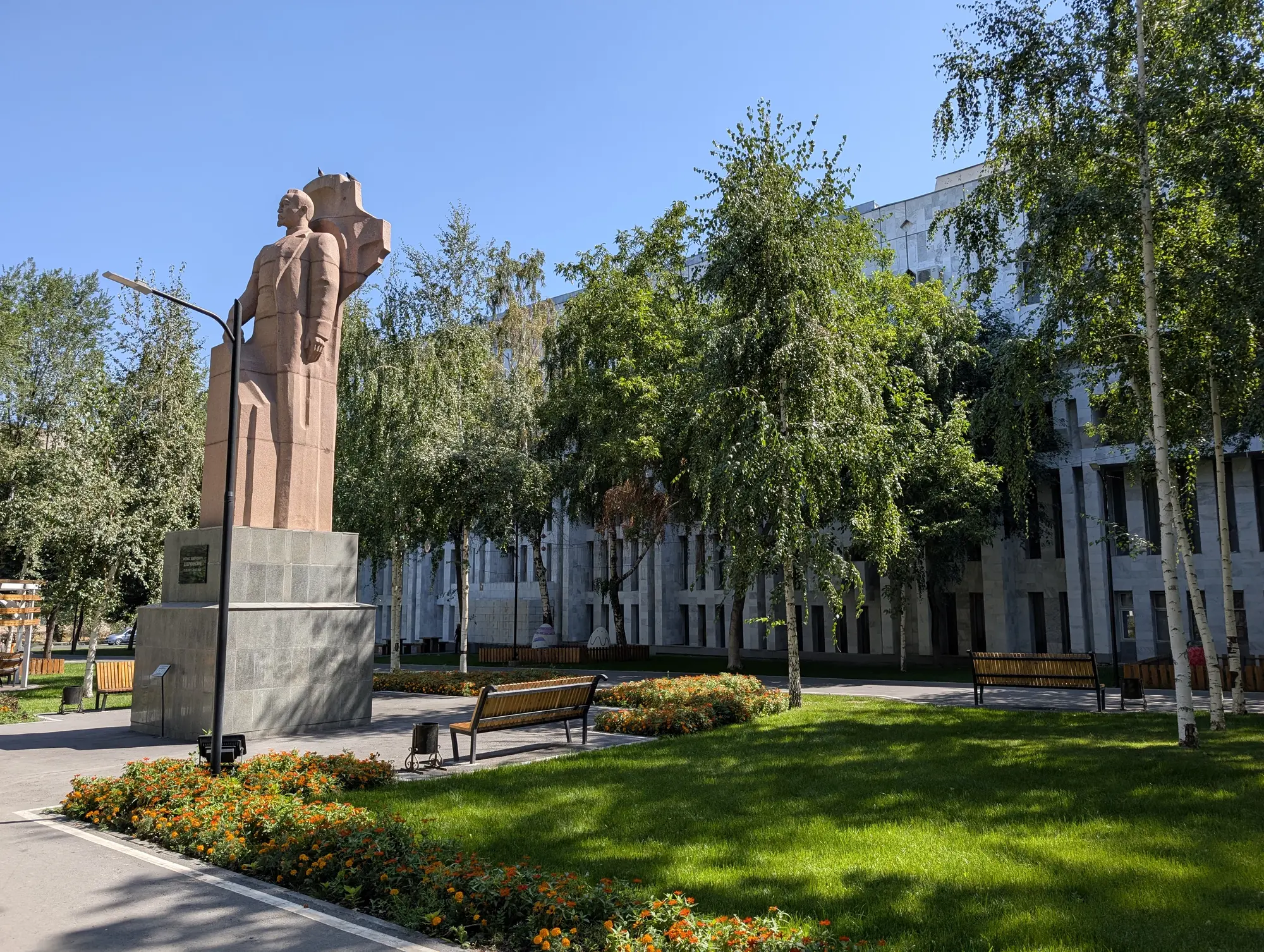 The back of the national library