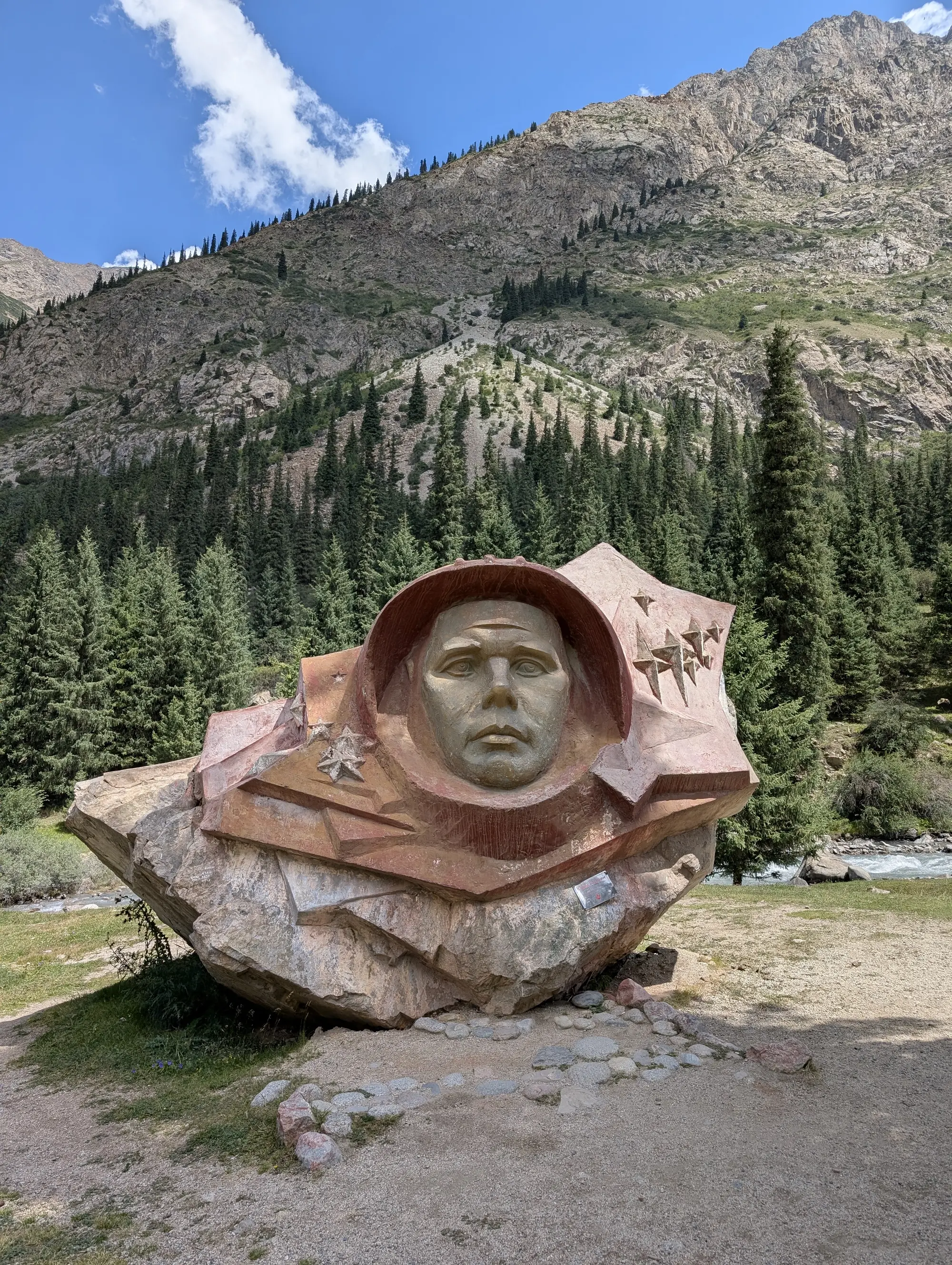 Mr Gagarin, stoic as ever