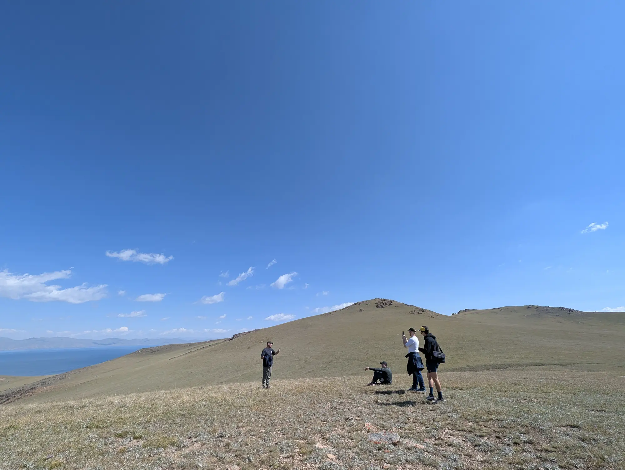The chaps in the Son-Kul hills